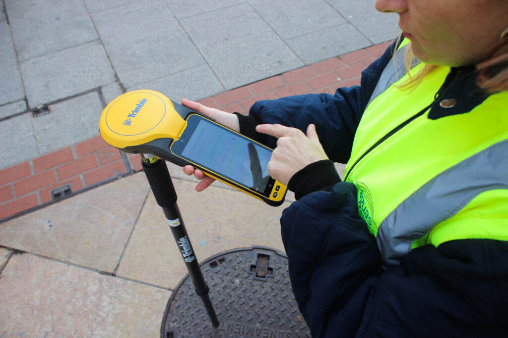 Aguas de Burgos moderniza la red de saneamiento con un nuevo levantamiento topográfico