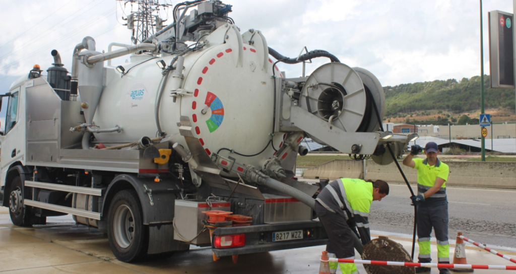 Aguas de Burgos pone en marcha una plataforma digital para optimizar la limpieza e inspección del alcantarillado.