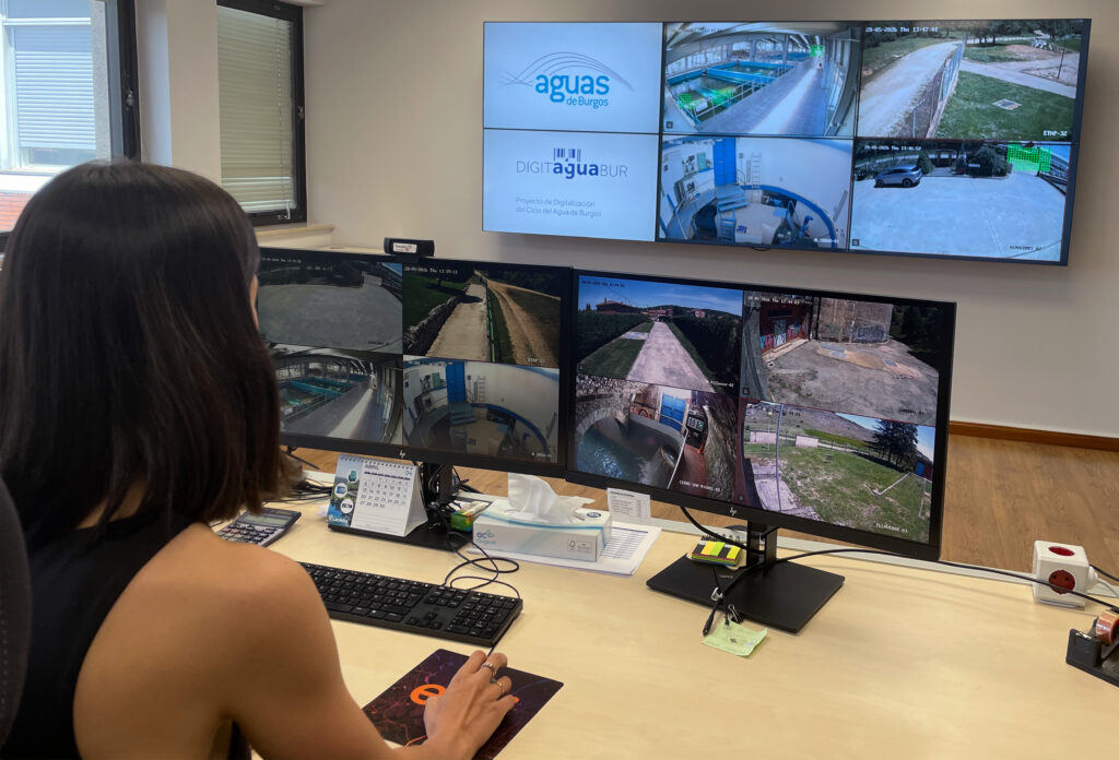 Aguas de Burgos refuerza la seguridad de sus instalaciones con un sistema integral de vigilancia y control